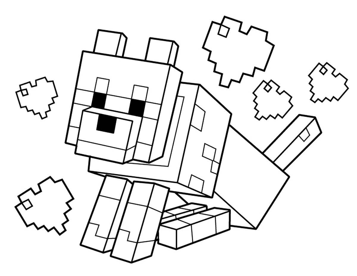 Minecraft Printable Coloring Pages Printable Minecraft Coloring Pages Coloring Home