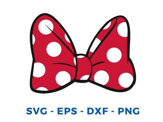 Minnie Mouse Bow Outline Minnie Mouse Bow Svg Dxf Vector Cut File Cricut Design