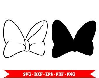 Minnie Mouse Bow Outline Minnie Outline Svg