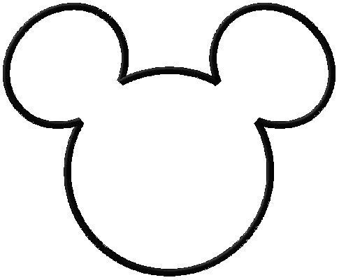 Minnie Mouse Bow Outline Mouse Minnie Outline Clipart Clipart Suggest