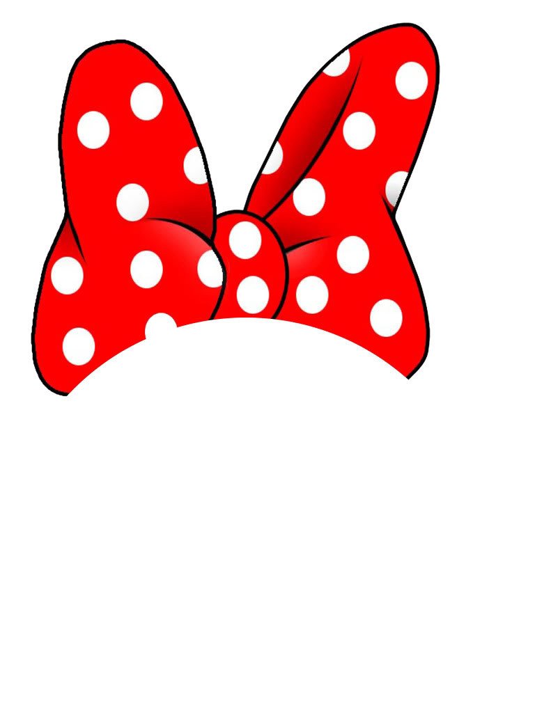 Minnie Mouse Bow Template Minnie Mouse Bow Template Clipart Best