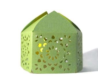 Moroccan Paper Lanterns Green Moroccan Lantern Paper Lantern for Wedding
