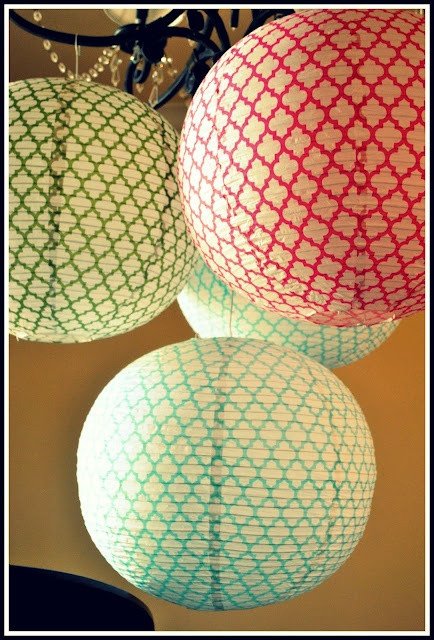 Moroccan Paper Lanterns Patterns