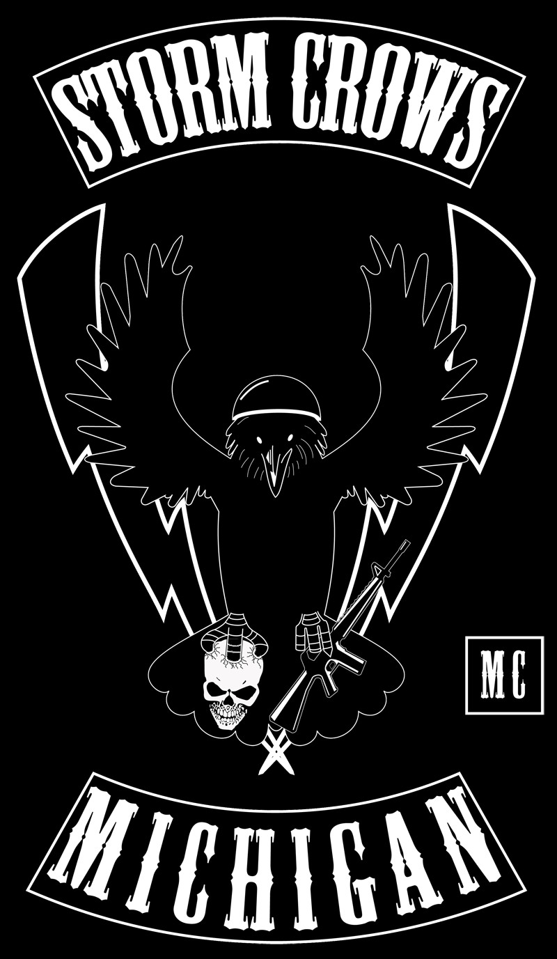 Motorcycle Patch Template Motorcycle Club Logo Template Stormcrows Mc Logo