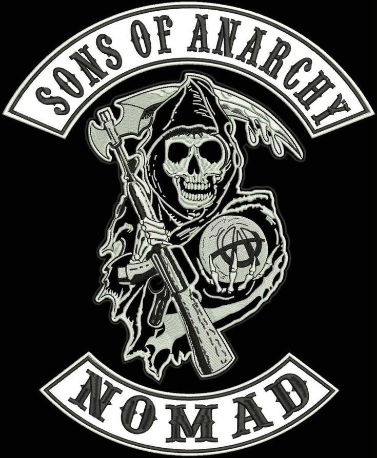 Motorcycle Patch Template sons Of Anarchy Logos