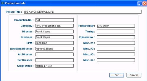 Movie Magic Scheduling Template Sargent Disc Get Started with Movie Magic Scheduling