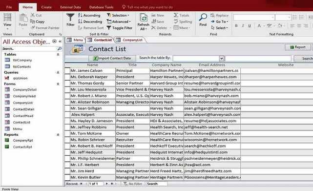 Ms Access Databases Templates Microsoft Access 2016 Templates In Access Database