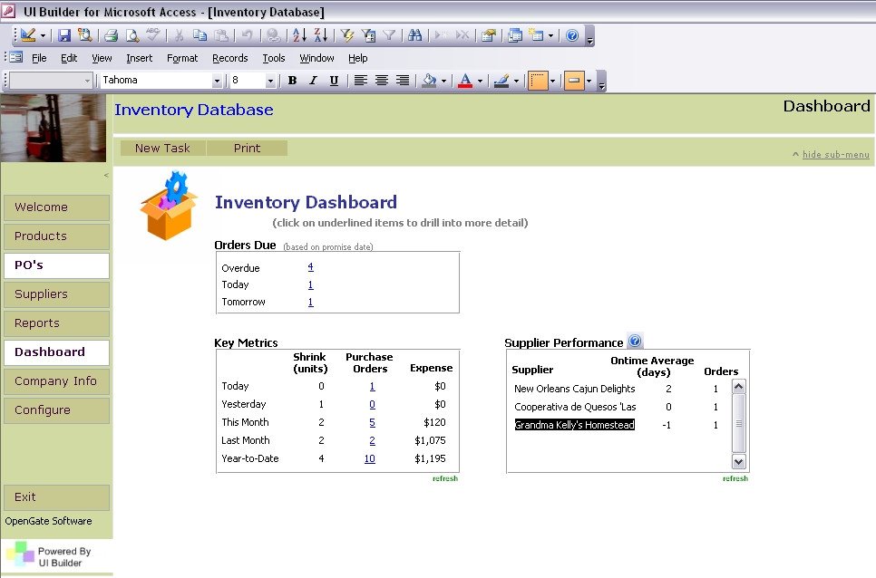 Ms Access Databases Templates Microsoft Access Templates Powerful Ms Access Templates