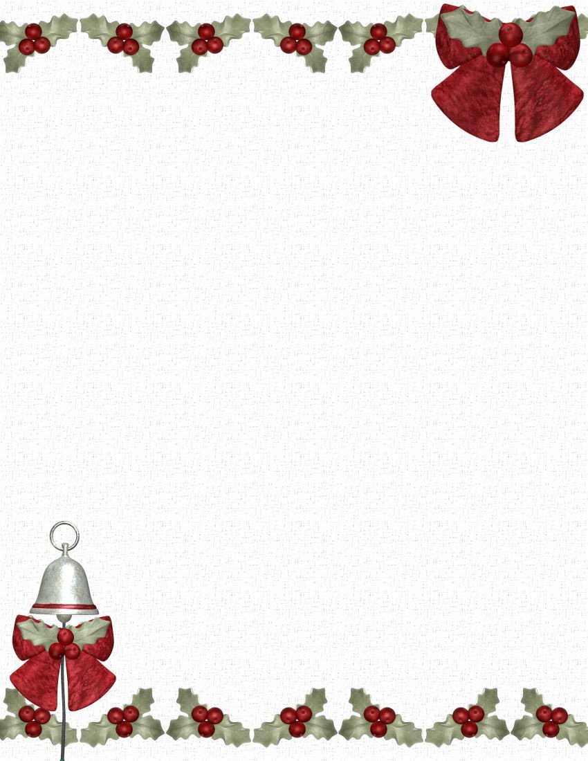 Ms Word Christmas Templates Christmas 2 Free Stationery Template Downloads