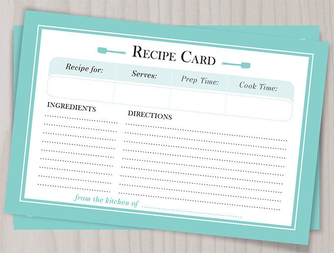 Ms Word Recipe Template 43 Amazing Blank Recipe Templates for Enterprising Chefs