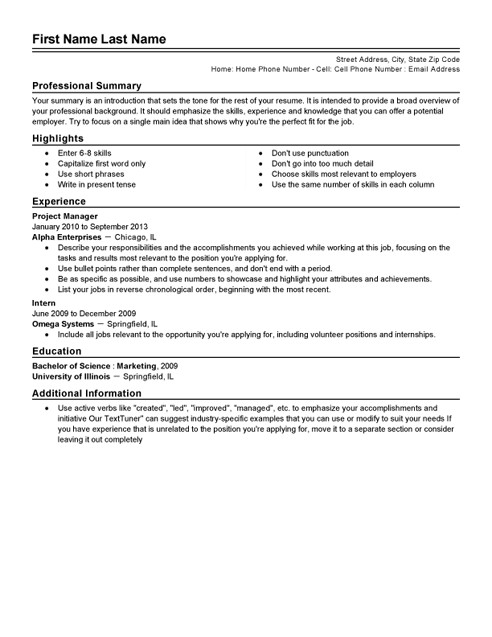 Ms Word Templates Resume 15 Of the Best Resume Templates for Microsoft Word Fice