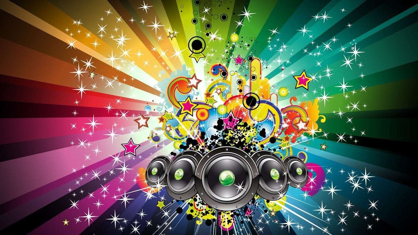 Music Wallpapers and Backgrounds 29 Bright Backgrounds Wallpapers