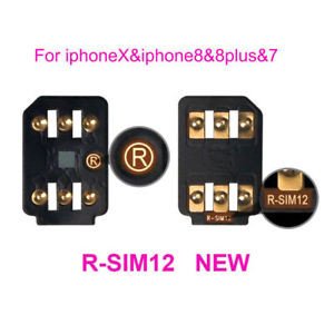Nano Sim Template 8 5x 11 5x Rsim 12 Newest 2018 R Sim Nano Unlock Card Fr iPhone X