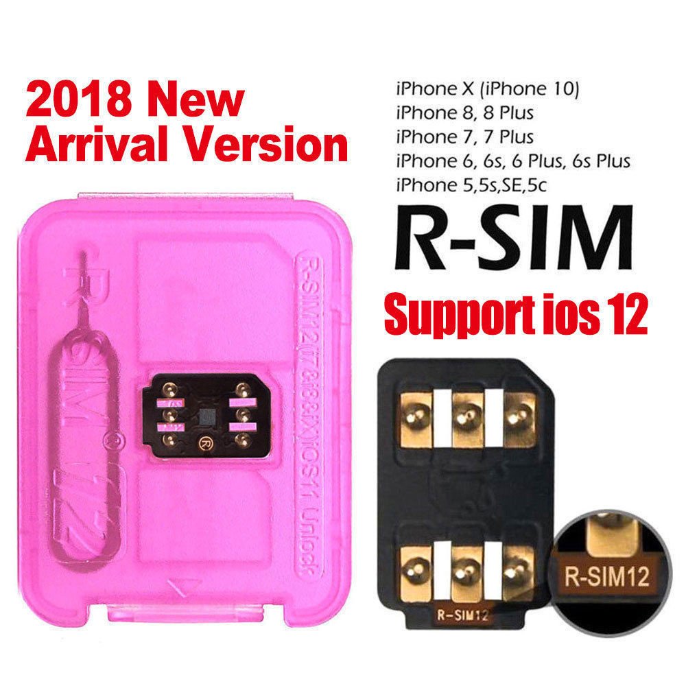 Nano Sim Template 8 5x 11 Rsim 12 2018 R Sim Nano Unlock Card for iPhone X 8 7 6 6s