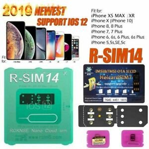 Nano Sim Template 8 5x 11 Rsim 14 12 2019 R Sim Nano Unlock Card for iPhone X 8 7 6