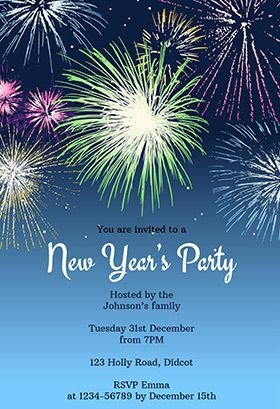 New Year Party Invitation Template 17 Best Images About Printable New Year S Eve Party
