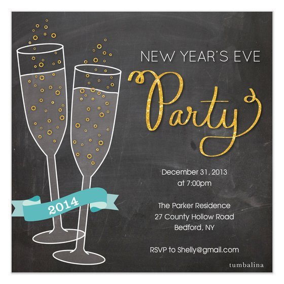 New Year Party Invitation Template New Years Eve Invitations Template