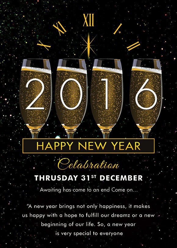 New Year Party Invitation Template Sample New Year Invitation Templates 24 Download