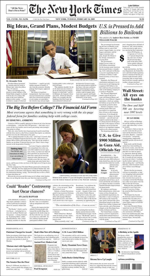 New York Times Newspaper Template New York Times Two Page Layout On Behance