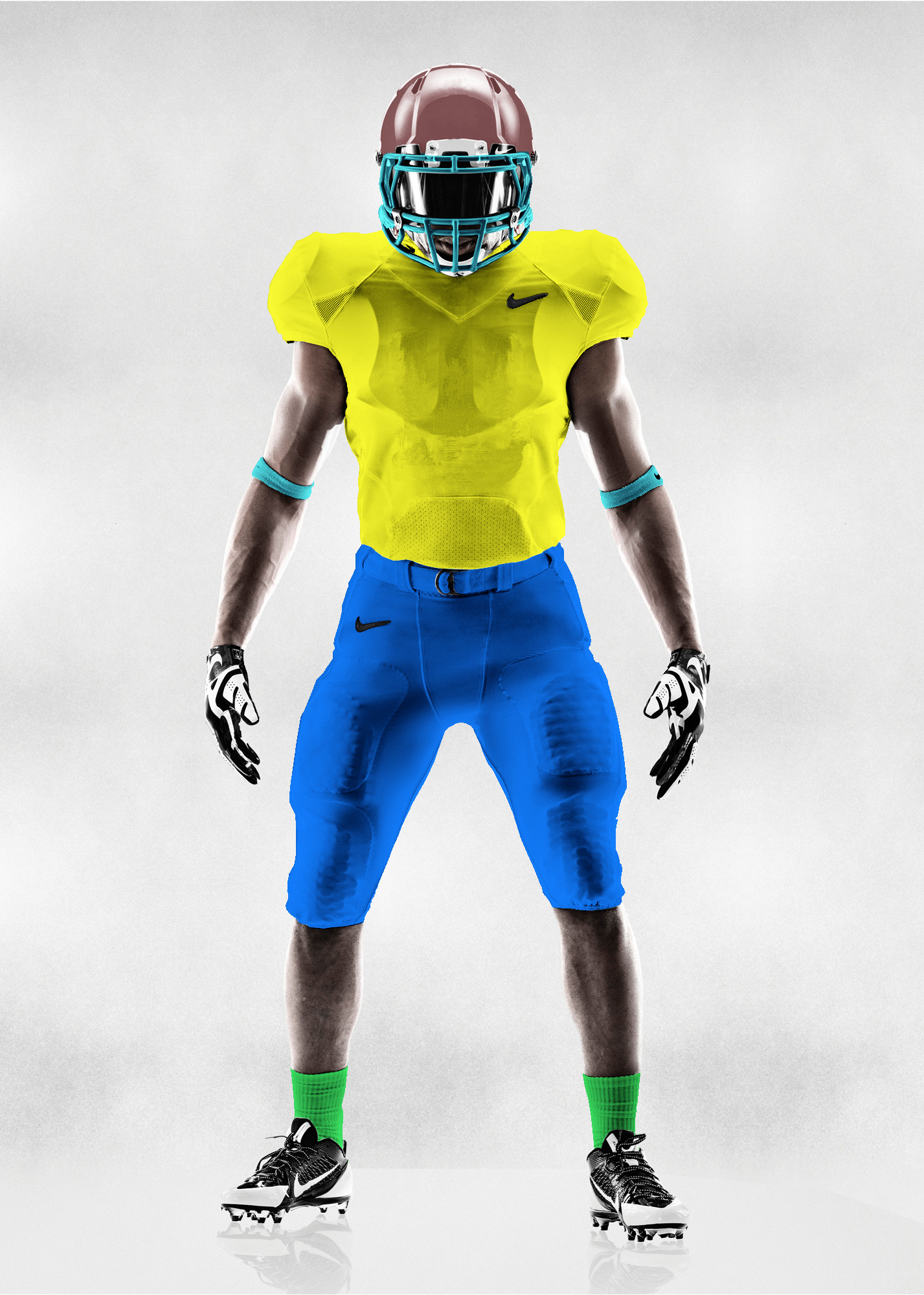 Nike Football Jersey Template Nike Football Uniform Template by Nextgen10 On Deviantart