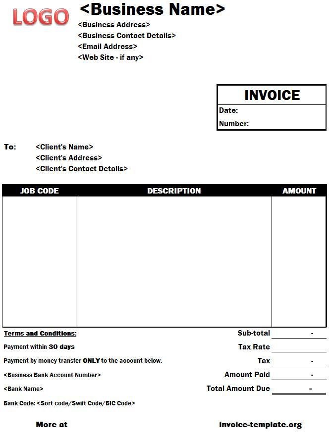 Non Profit Invoice Template Non Profit Business Plan Invoice Template Invoice Templates