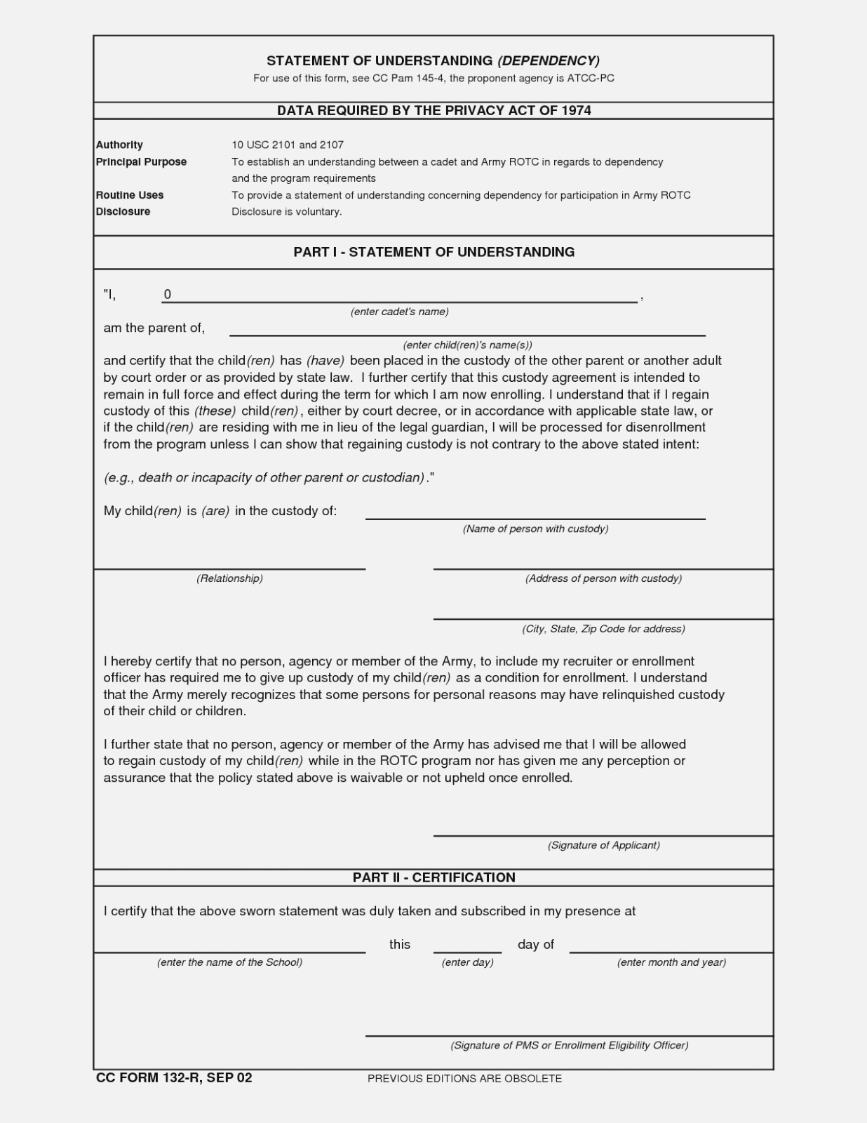 Notarized Custody Agreement Template Notarized Custody Agreement Template