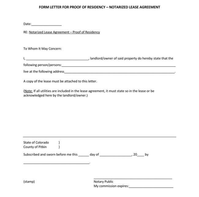 Notarized Letter Template Word 25 Notarized Letter Templates &amp; Samples Writing Guidelines
