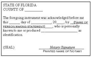 Notary Signature Block Template 12 Best S Of Jurat form 2012 Florida Notary