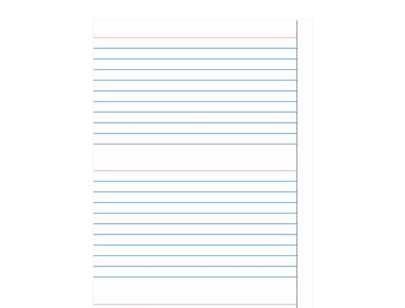 Note Card Template Free Index Card Template