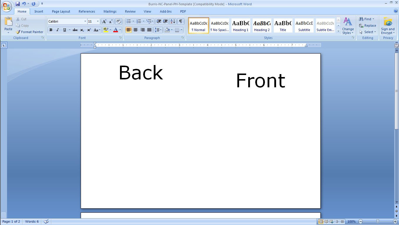 Note Card Template Word How to Print Your Own Mother S Day Cards Burris