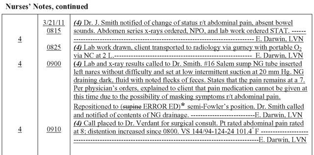 Nursing Progress Notes Examples 28 Of Nursing Documentation Examples Template