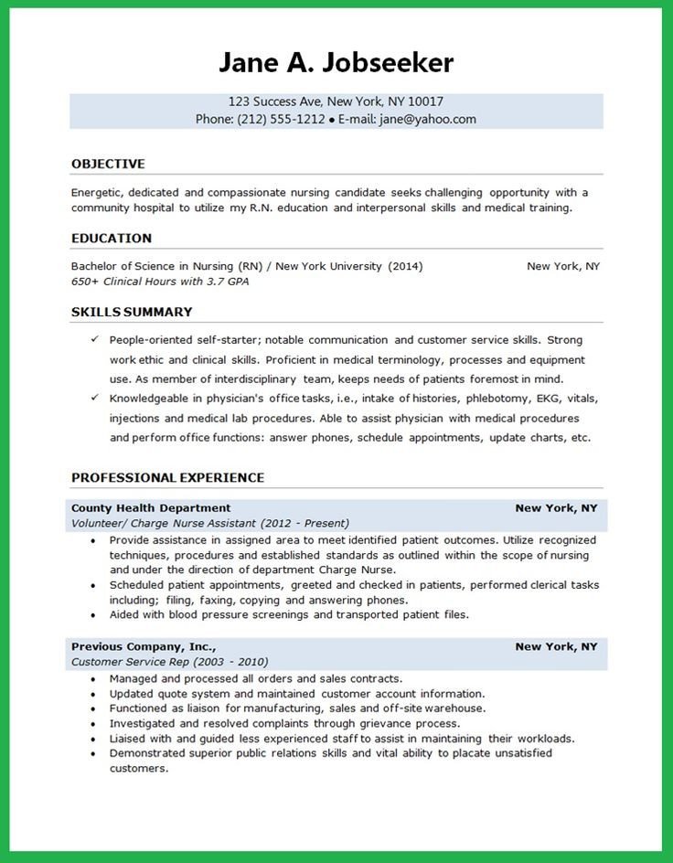 Nursing Student Resumes Examples 25 Best Ideas About Rn Resume On Pinterest