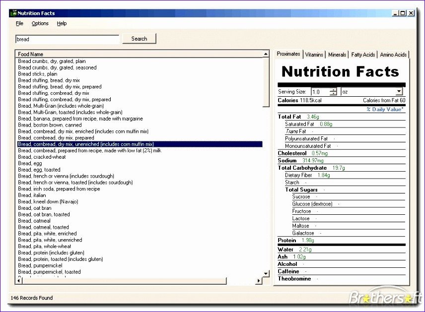 Nutrition Label Template Excel 6 Label Template Excel Exceltemplates Exceltemplates