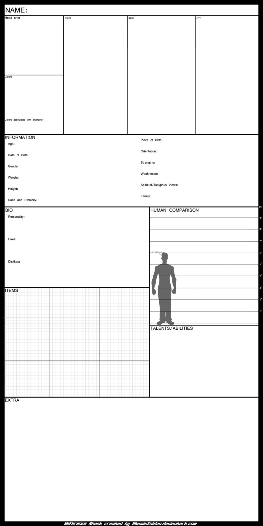 Oc Reference Sheet Template Oc Reference Sheet Template by atomixzaldox On Deviantart