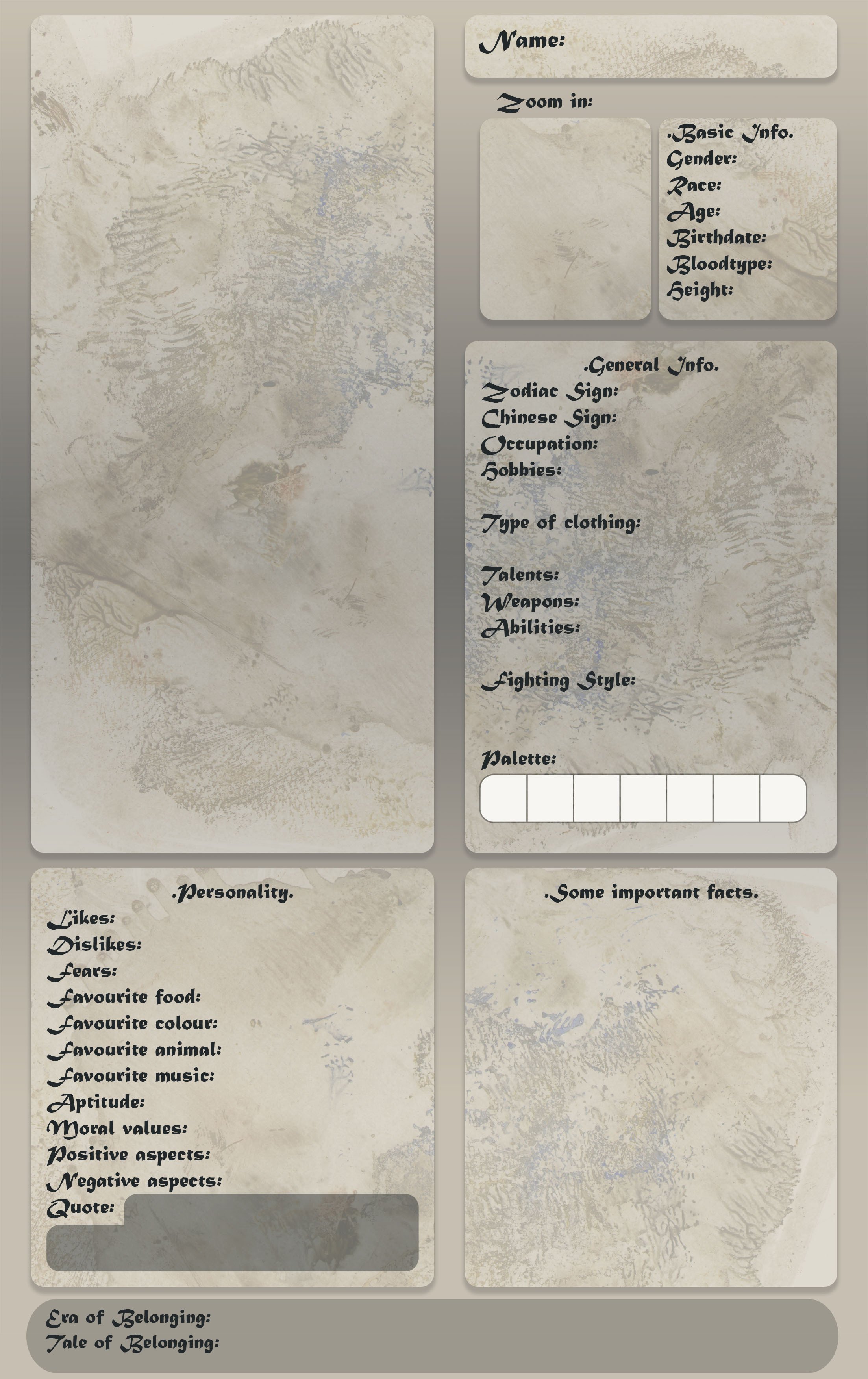 Oc Reference Sheet Template Oc Reference Sheet Template by Cyclonante On Deviantart