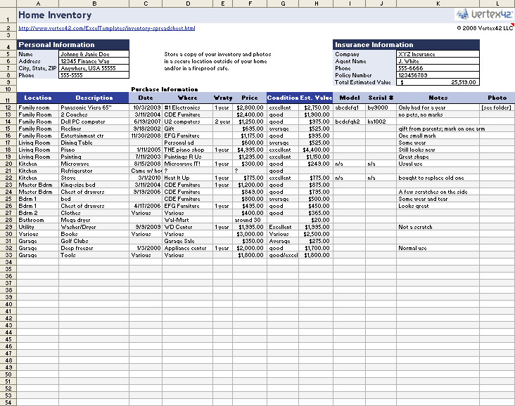 Office Supplies Inventory Template 8 Office Supplies Inventory Spreadsheet