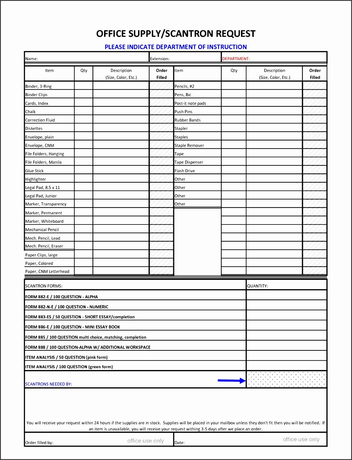 Office Supply Checklist Template Excel 9 Suppliers List Template Sampletemplatess