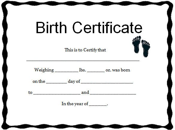 Official Birth Certificate Template Procedure to Obtain Birth Certificate In Delhi दिल्ली
