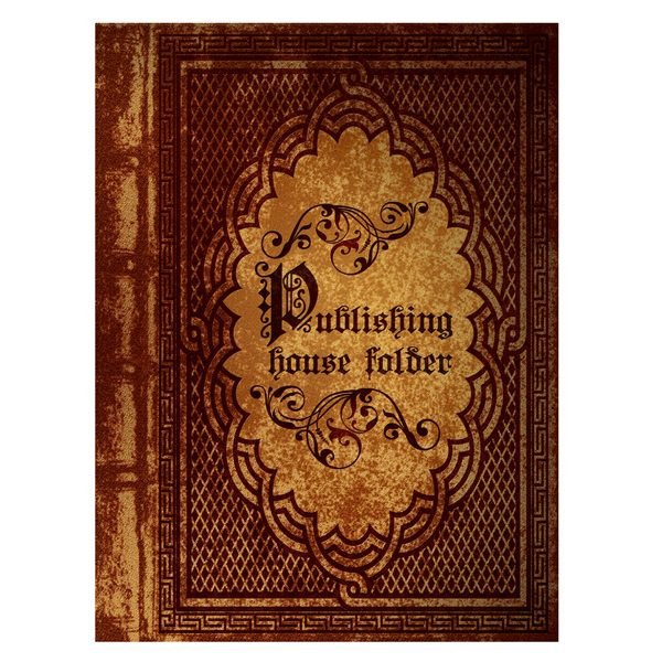 Old Book Cover Template Antique Book Publisher Design Template Free Psd Download