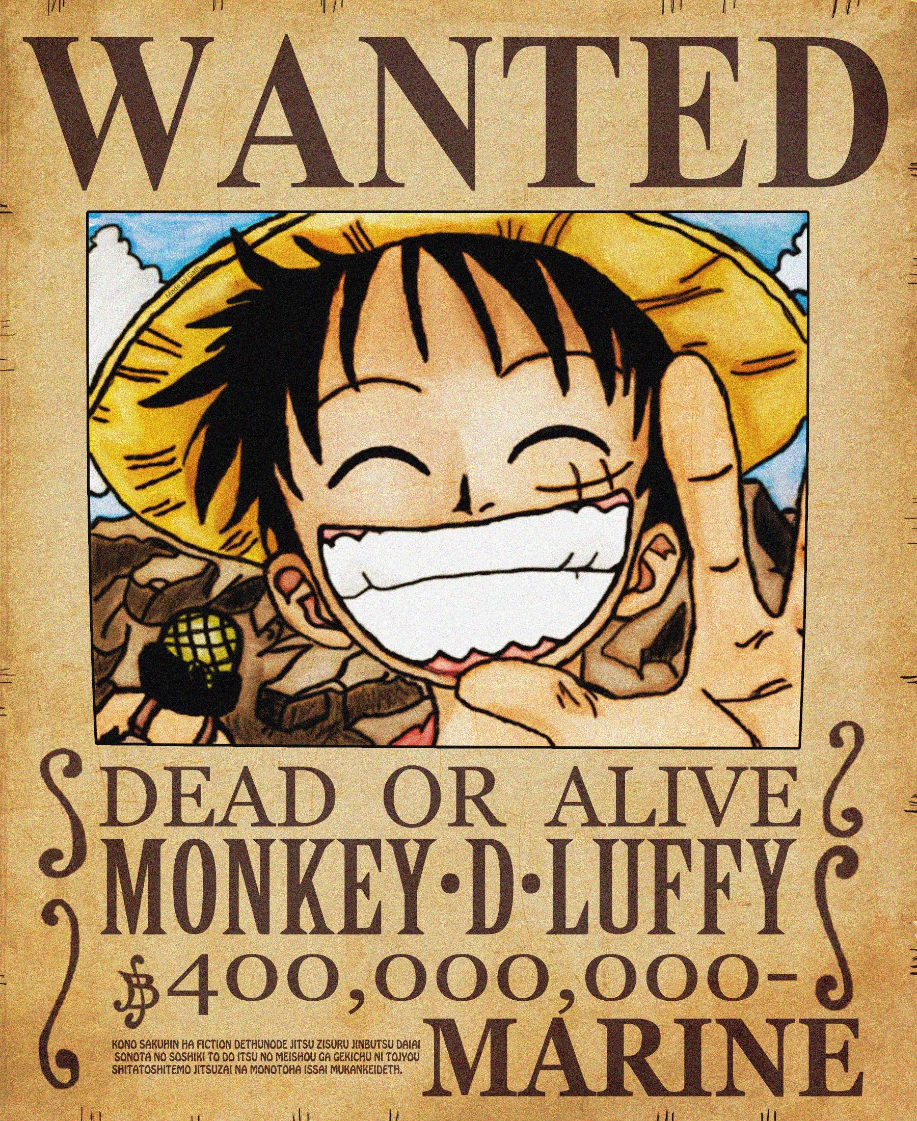 One Piece Wanted Posters Wanted Poster E Piece Wallpapers Wallpaper Cave