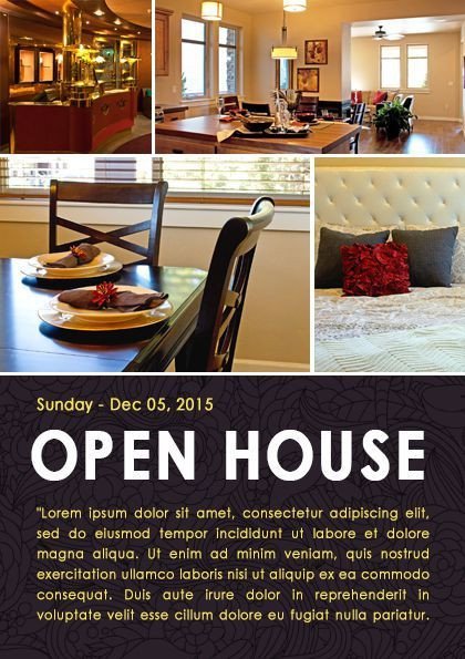 Open House Flyer Template Word 34 Best Images About Open House Flyer Ideas On Pinterest