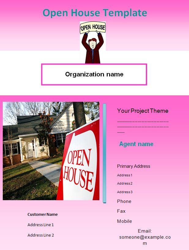 Open House Flyer Template Word Open House Flyer Template Microsoft Word Templates
