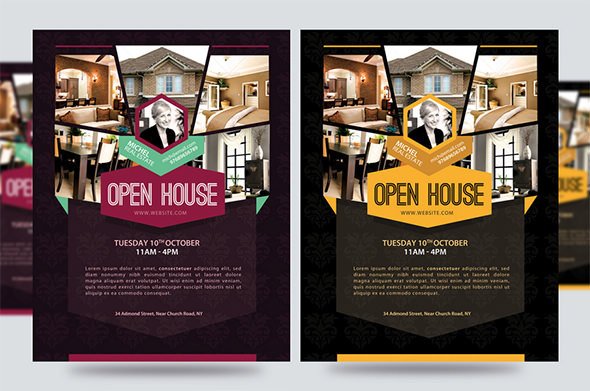 Open House Flyer Templates 42 Open House Flyer Templates Word Psd Ai Eps Vector