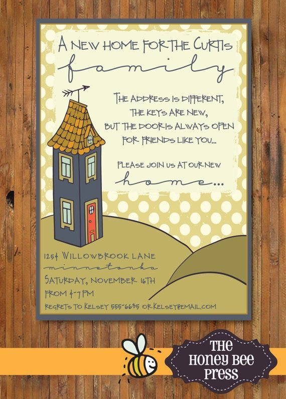 Open House Invites Wording 51 Best Images About Moving Announcements Housewarming