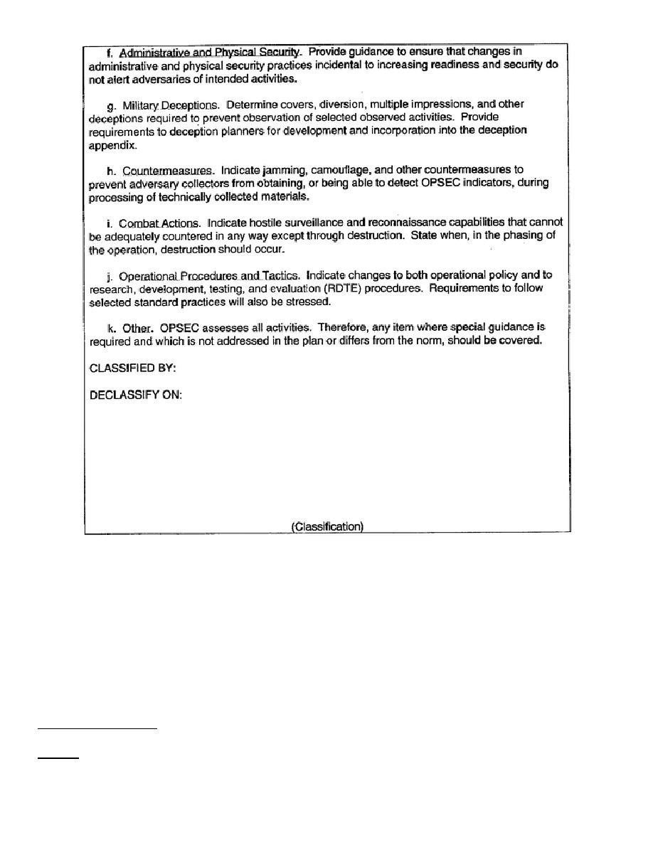 Opsec Plan Template Special Weapons Units
