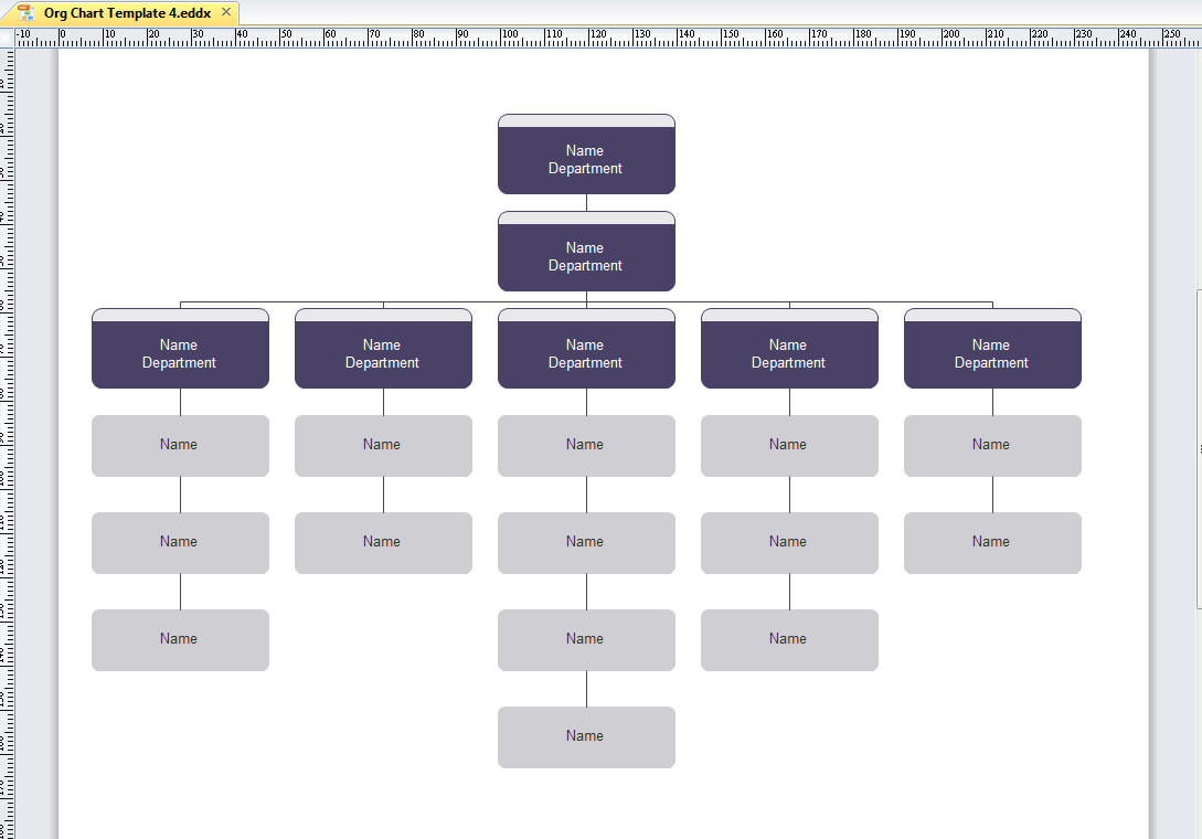 Organizational Chart Template Word Microsoft organizational Chart Template