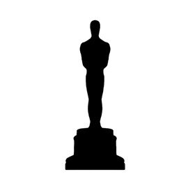Oscar Statue Template Oscar Statue Silhouette Stencil