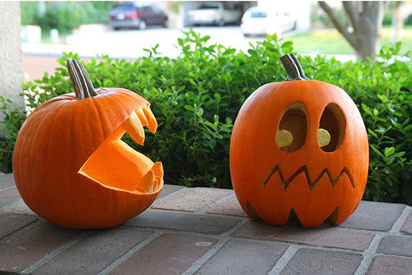 Pac Man Pumpkin Stencil Pumpkins
