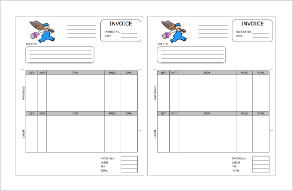 Painting Contract Template Free Download 18 Contractor Receipt Templates Doc Excel Pdf