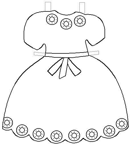 Paper Doll Clothes Template Paper Doll Project